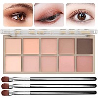 Sulily 10 Colors Eyeshadow Palette Matte Naked Eye Shadow Makeuphigh Pigmented Naturinglooking Ultrablendablelong Lasting