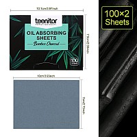 Oil Blotting Paper, Oil Absorbing Sheets for Oily Skin Care,Face Oil Sheets, 200 Count, 3 7/8