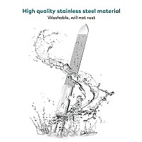 Nail Filemini Professional Double Sided Stainless Steel Nail File With Nonslip Handle And Leather Casenail Buffering Files Wa