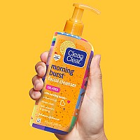 Clean Clear Morning Burst Oilfree Facial Cleanser Brightening Vitamin C Ginseng Daily Face Wash Hypoallergenic Special