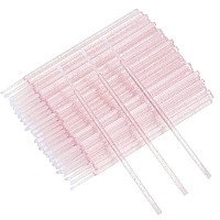 400 Pcs Glitter Crystal Micro Applicator Brushes Disposable Eyelash Extension Microswab Mascara Wands Brush For Lash Remover Bru