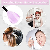 Auear Antislip Hair Salon Hairspray Face Shield Haircut Cover Hair Spray Protector Mask Plastic For Makeup Hair Coloring 2 Pa