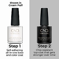 Cnd Vinylux Longwear Nude Nail Polish Gellike Shine Chip Resistant Color Linen Luxury 05 Fl Oz