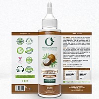 Usda Certified Organic Cold Pressed Coconut Oil Hair Oil Massage Oil For Skin Unrefined Extra Virgin Body Oil After Show