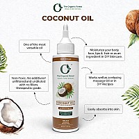 Usda Certified Organic Cold Pressed Coconut Oil Hair Oil Massage Oil For Skin Unrefined Extra Virgin Body Oil After Show