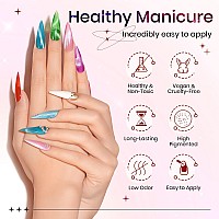 Supwee Neon Cat Eye Gel Polish Set With Magnetic Sparkle Glitter Cateye Nail Polish Gel Holographic Magnetic Gel Polish Long La