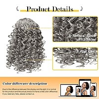 Peacoco Curly Ponytail Extension Drawstring Ponytails For Black Women Synthetic Curly Drawstring Ponytail 10 Inch Ponytail With