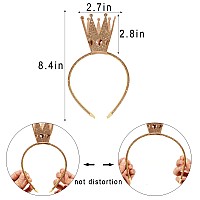 Ever Fairy Girls Shiny Crown Hairband Princess Girl Crown Headband Wedding Set1