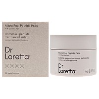 Dr. Loretta Micro Peel Peptide Pads, 60 Count Unisex