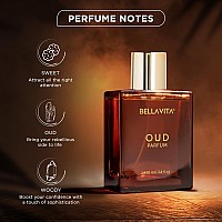 Bellavita Luxury Oud 34 Floz Eau De Parfum For Women Sweet Woody Oud Arabian Perfume For Women Vegan Cruelty Fre