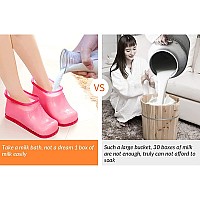 Wmhylyh Massage Foot Bath Shoes Foot Soaking Bath Basin Portable Foot Soak Tub Foot Soaker Foot Spa Shoes Pedicure Foot Spa Fo