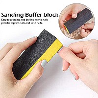 Skypia Nail Buffer 3 Sided Blocks Sanding Buffing Grinding Polisher File Shine Nail Art Pedicure Manicure Tool Acrylic Nail Kit