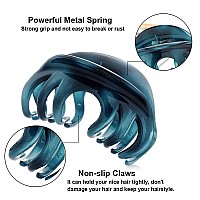 Liasun 4 Large Hair Claw Clipacrylic Strong Holding Power Hair Clips Hairgrip For Women And Girls Hair Barrettes For For Thic