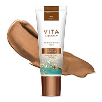 Vita Liberata Beauty Blur Face Dark Bb Cream Hydrating Skin Finish Radiant Glow Flawless Complexion 101 Fl Oz