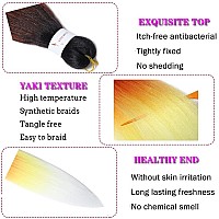 Pre Stretched Braiding Hair Extensions 30 Inch 6 Packs Long Professional Crochet Twist Braids Hair High Temperature Synthetic Fi