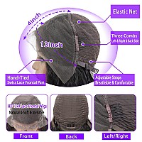 Fashion Plus Loose Wave Lace Front Wigs Human Hair Pre Plucked 180 Density 13X4 Hd Full Lace Frontal Wigs With Baby Hair Loose D