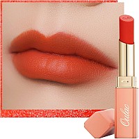 Oulac Orange Matte Lipstick For Women Lipstick Blush Duo Creamy Soft Satin Finish Lipsticksmoisturising Formularich Color