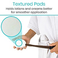 Vive Lotion Applicator For Back Feet 175 Self Washer Beauty Shower Sponge Long Handle Cream Wand For Elderly Women Ap