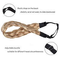 Hairro Braid Hair Headband For Women Braids Hairband Braided Hair Band Synthetic Plaited Headband Costume Hairpiece For Girl Wom