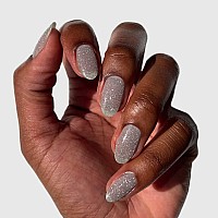 Cirque Colors Disco Ball Flash Reflective Silver Glitter Nail Polish 037 Fl Oz 11 Ml Vegan Crueltyfree