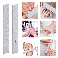 50 Pcs Nail Files For Acrylic Nails 100180 Grit Double Sides Emery Boards Fingernail Files Professional Nail Buffering Files