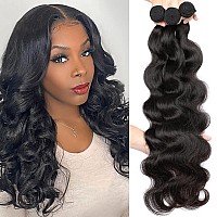 Aopusi Human Hair Bundles Brazilian Body Wave Bundles 10 12 14 Inch 10A Grade 100 Unprocessed Virgin Remy Hair 3 Pcslot Hair