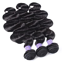 Aopusi Human Hair Bundles Brazilian Body Wave Bundles 10 12 14 Inch 10A Grade 100 Unprocessed Virgin Remy Hair 3 Pcslot Hair