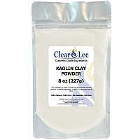 Clearlee Kaolin Clay Cosmetic Grade Powder 100 Pure Natural Powder Great For Skin Detox Rejuvenation And More Heal Dama