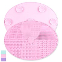 Makeup Brush Cleaner Mat Silicone Brush Cleaning Mat Big Size Make Up Brush Clean Pad With Suction Cup For Makeup Brush Cleaning