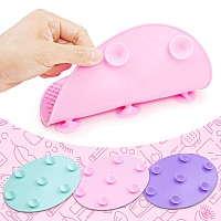 Makeup Brush Cleaner Mat Silicone Brush Cleaning Mat Big Size Make Up Brush Clean Pad With Suction Cup For Makeup Brush Cleaning