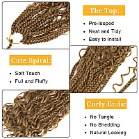 Boho Box Braids Crochet Hair For Women 10 Inch 7 Packs Goddess Box Braids With Curly Ends 3X Short Bob Crochet Braids For Kids S