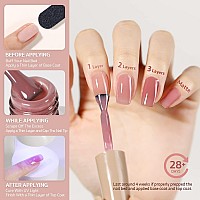 Gaoy Jelly Burgundy Gel Nail Polish 16Ml Sheer Pink Maroon Translucent Color 1299 Uv Light Cure Gel Polish For Nail Art Diy Man