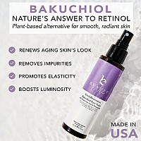 Bakuchiol Face Toner Usa Made With Natural Organic Ingredients Skin Toner For Oily And Acne Prone Skin Spray Toner For Agi