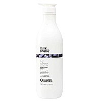 milk_shake Icy Blond Shampoo - Black Pigment Silver Shampoo for Very Light Blond and Platinum Hair, 338 Fl Oz (1000ml)