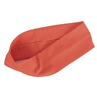 Mapofbeauty 3 Pack Yoga Headbands Stretchy Cotton Head Band Hairwarp Sports Running Exercise Gym Orange