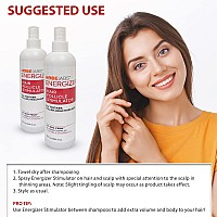 Hobe Labs Energizer Hair Follicle Stimulator With Jojoba And Vitamin B5 For Thicker Fuller Hair 12 Oz