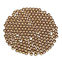 Novani Brown Rhinestones Flatback Rhinestones Glass Gems Stones Jewels Round Gemstones Nonhotfix Crystal For Crafts Ss20 1440 P