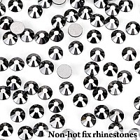 Novani Rhinestones Flatback Rhinestones Glass Gems Stones Jewels Round Gemstones Nonhotfix Crystal For Crafts Ss16 1440 Pieces