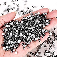 Novani Rhinestones Flatback Rhinestones Glass Gems Stones Jewels Round Gemstones Nonhotfix Crystal For Crafts Ss16 1440 Pieces