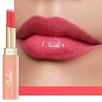 Oulac Watermelon Pink Lipstick Moisturizing Lip Stick Glossy Tinted Lip Balm Sheer Shine Juicy Finish Lightweight And Hydrat