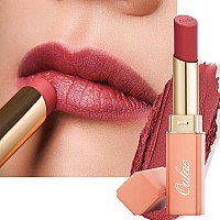 Oulac Peach Matte Lipstick For Women Lipstick Blush Duo Creamy Soft Satin Finish Lipsticks Moisturising Formula Rich Color