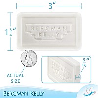 Bergman Kelly Hotel Soap Bars Tropical Waterfall 1 Oz 100 Pk Travel Size Luxury Bulk Amenities Bar Soap Mini Individua