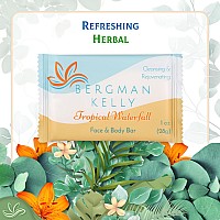 Bergman Kelly Hotel Soap Bars Tropical Waterfall 1 Oz 100 Pk Travel Size Luxury Bulk Amenities Bar Soap Mini Individua