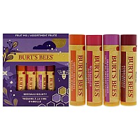 Burt's Bees Beeswax Bounty Lip Balm Gift Set, 4 Count