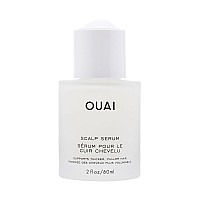 OUAI Scalp Serum - Balancing and Hydrating Serum with Red Clover Extract, Siberian Ginseng and Peptides for Thicker and Fuller-Looking Hair - Paraben, Phthalate and Sulfate Free Scalp Care (2 Fl Oz)