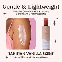 Kopari Tahitian Vanilla Hydrating Body Milk Lotion With Shea Butter Chamomile Vegan Moisturizing Body Lotion For Dry Skin