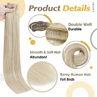 Full Shine Sew In Hair Extensions Real Human Hair 20 Inch Weft Hair Extensions Human Hair 60 Blonde Human Hair Bundles Brazilia