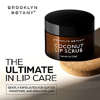 Brooklyn Botany Lip Scrub Exfoliator 1 Oz Lip Moisturizer For Dry Lips And Chapped Lips Gentle Lip Exfoliator For Smooth And