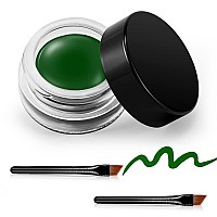 Erinde Green Gel Eyeliner Waterproof Long Lasting Cream Eyeliner Gel Pot Halloween Highintensity Pigments Smudgeproof Eye Li