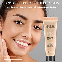 Boobeen Hydrating Bb Cream Fullcoverage Foundationconcealer Color Correcting Cream Tinted Moisturizer Bb Cream For All Skin